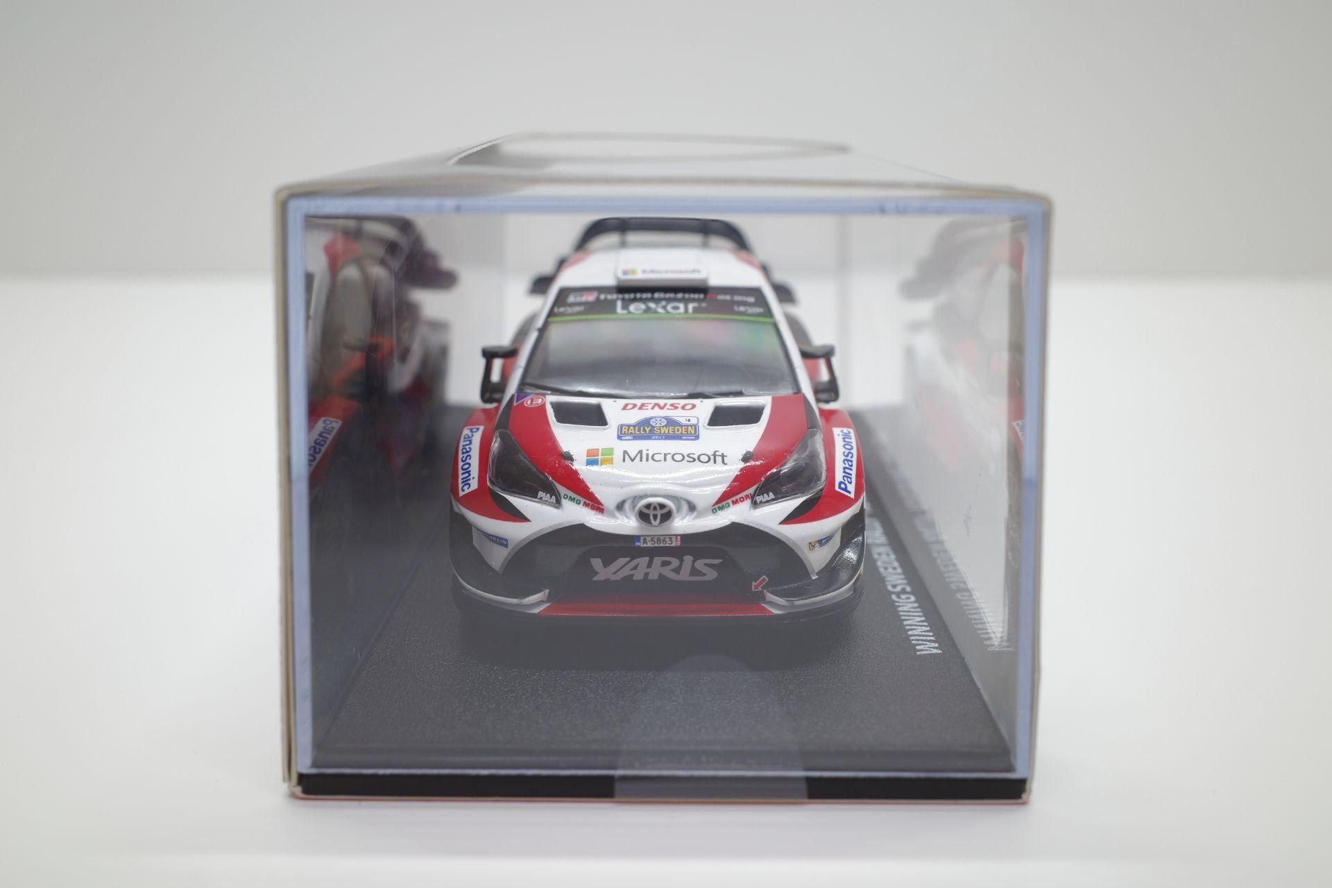 Spark 1/38 スパーク TOY12138 TOYOTA GAZOO Racing 別注 Yaris WRC 2017 トヨタ ヤリス  SWEDEN RALLY #10 J.M.Latvala M.Anttila◆中古品/目立つ傷や汚れ無し【CM-MA-23-A】