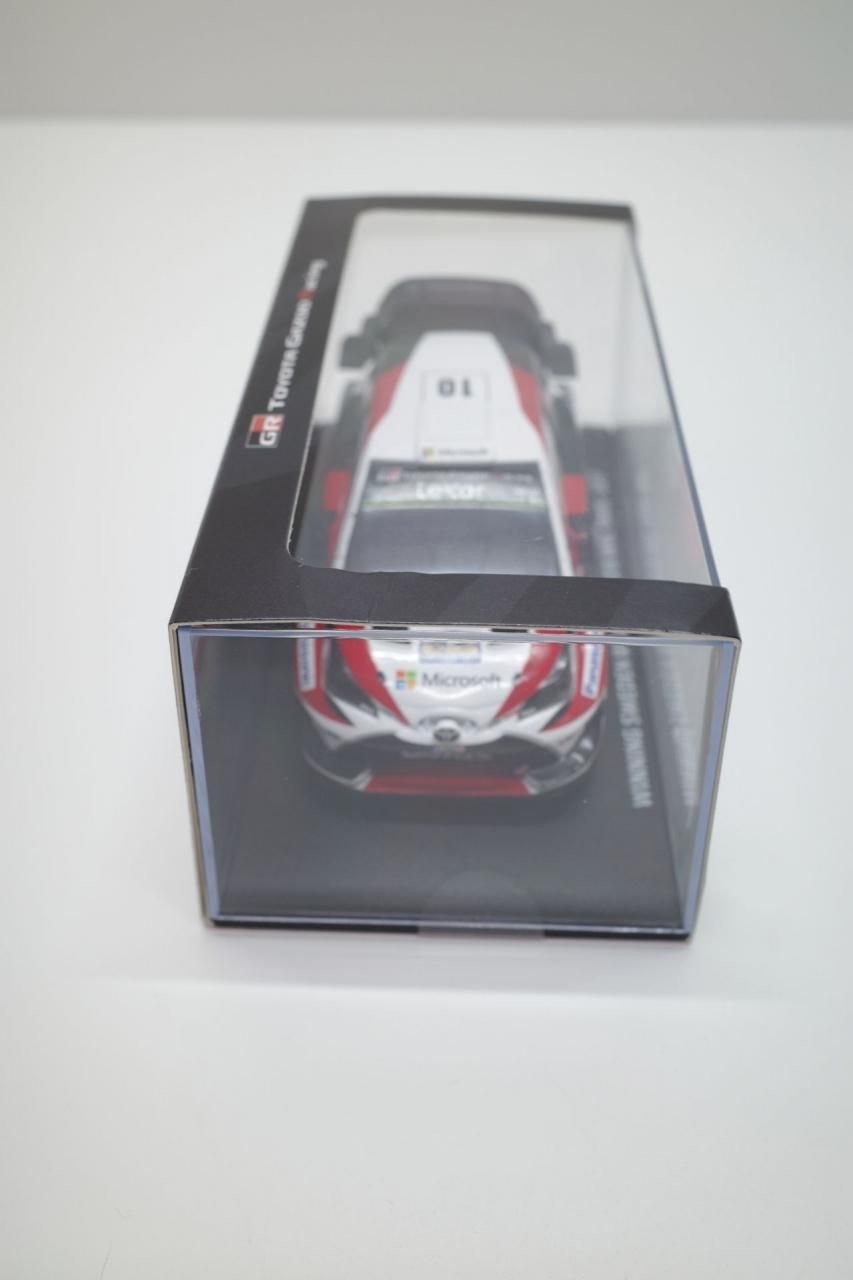 Spark 1/38 スパーク TOY12138 TOYOTA GAZOO Racing 別注 Yaris WRC 2017 トヨタ ヤリス  SWEDEN RALLY #10 J.M.Latvala M.Anttila◆中古品/目立つ傷や汚れ無し【CM-MA-23-A】