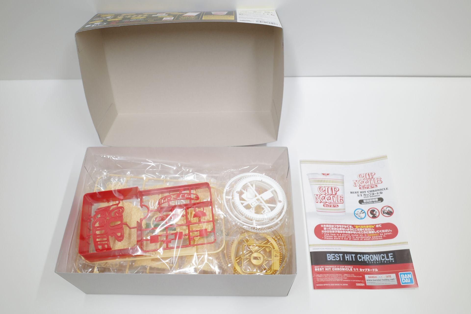バンダイ 1/1 カップヌードル CUP NOODLE BEST HIT CHRONICLE