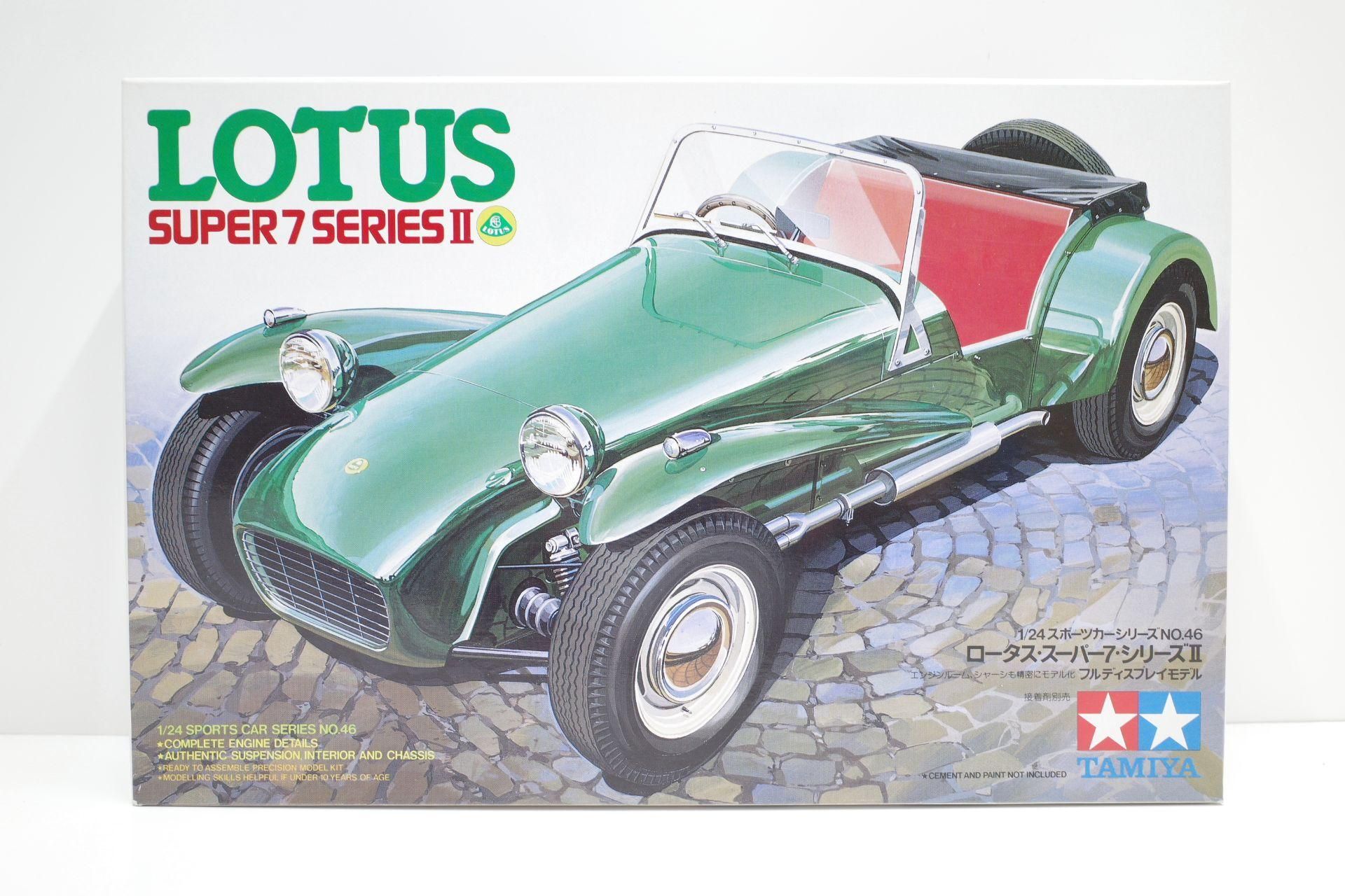 タミヤ 1/24 ロータス スーパー7 シリーズⅡ 24046 LOTUS SUPER7 タミヤ 1/24 ロータス スーパー7 シリーズⅡ 24046 LOTUS SUPER7