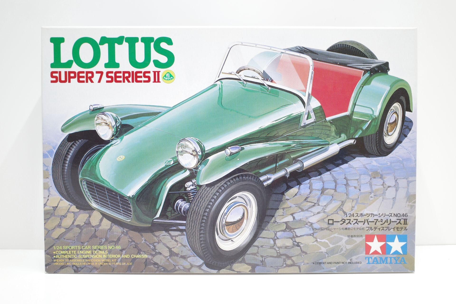 タミヤ 1/24 ロータス スーパー7 シリーズⅡ 24046 LOTUS SUPER7