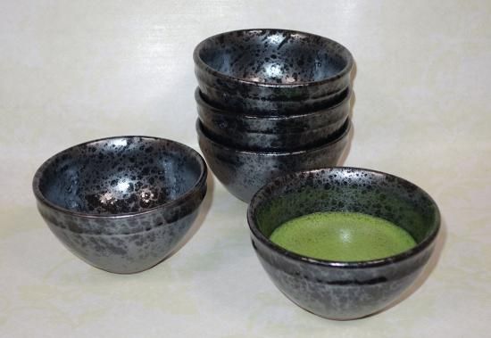 黒天目茶碗 五客セット 【送料は受注確認メールをご覧ください 黒天目茶碗 五客セット 【送料は受注確認メールをご覧ください