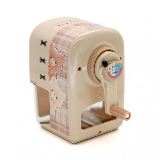 鉛筆 削り 女の子 向け 手動式 くまたろず クラックス おしゃれ で