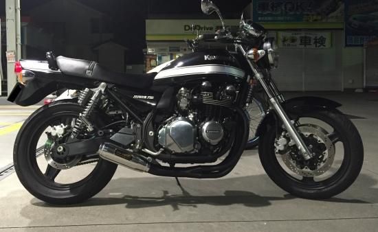 ゼファー750 MID-KNIGHTモナカマフラー - 【公式】MISTY/旧車 ゼファー750 MID-KNIGHTモナカマフラー - 【公式】MISTY/旧車