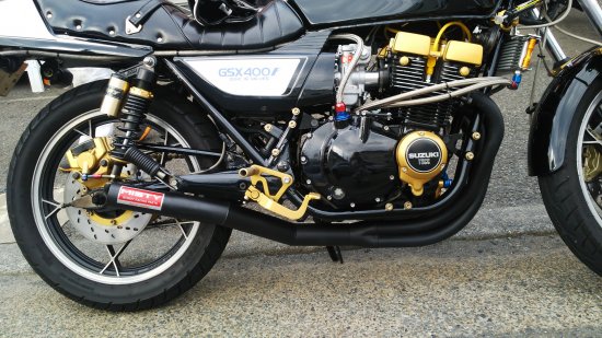 GSX400F MISTY管 〈ブラック〉 - 【公式】MISTY/旧車・絶版車/バイクの