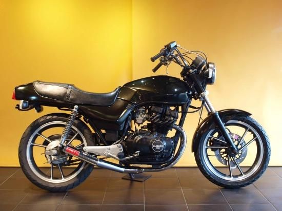 GSX250E ゴキ フェニックス ショート管 無地 新品 マフラー GS25X