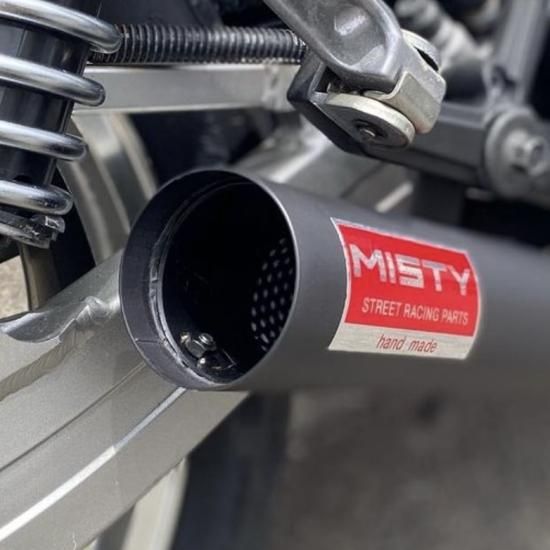 70Φ 直管サイレンサー - 【公式】MISTY/旧車・絶版車/バイクの 70Φ 直管サイレンサー - 【公式】MISTY/旧車・絶版車/バイクの