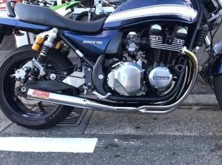 ゼファー1100 MID-KNIGHTモナカマフラー - 【公式】MISTY/旧車 ゼファー1100 MID-KNIGHTモナカマフラー - 【公式】MISTY/旧車