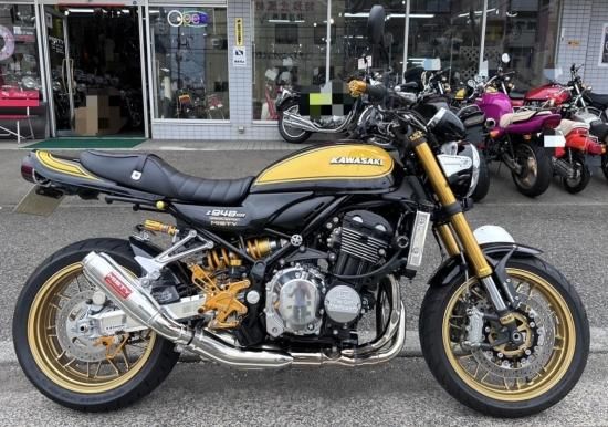 z900rs MID-KNIGHT Z900RS用スリップオンマフラー