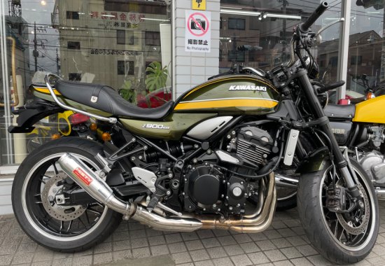 z900rs MID-KNIGHT Z900RS用スリップオンマフラー