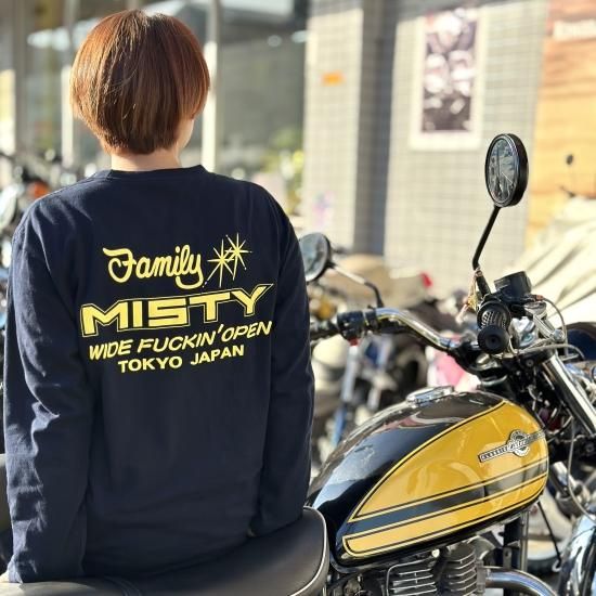 FAMILY ロンT〈ネイビー〉 - 【公式】MISTY/旧車・絶版車 FAMILY ロンT〈ネイビー〉 - 【公式】MISTY/旧車・絶版車