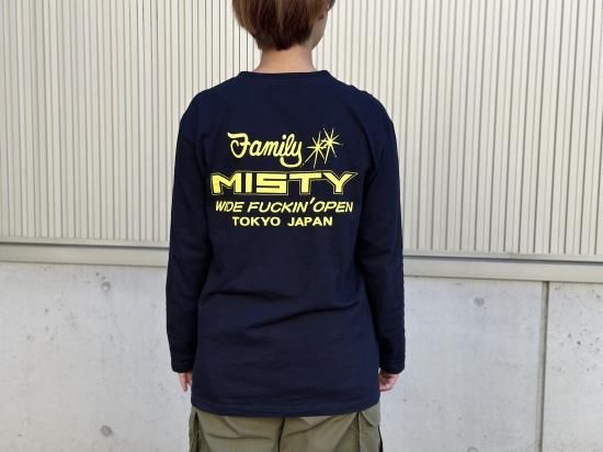 FAMILY ロンT〈ネイビー〉 - 【公式】MISTY/旧車・絶版車