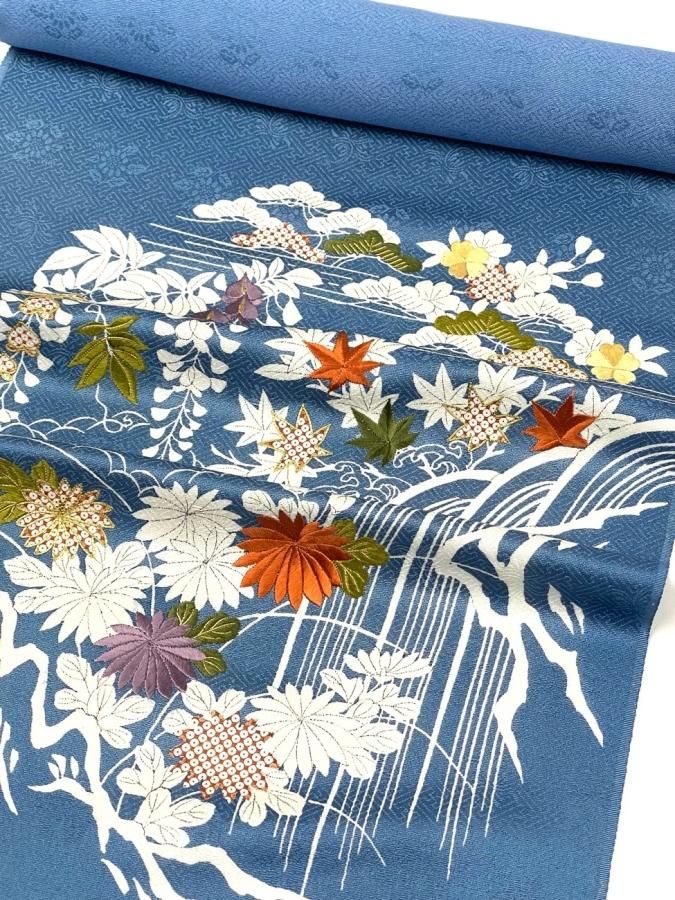 名古屋帯 | 日本刺繍 | 御所解文様 - 着物・和雑貨のかわちや
