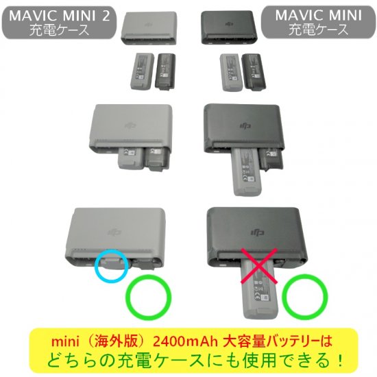 Mavic mini 2400mAh バッテリー 3本【バルク箱】DJI正規品 海外用 純正