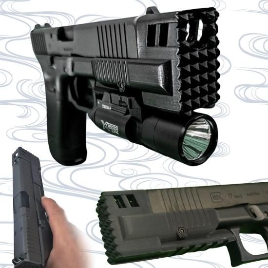 多様な GLOCK C&C 17 ミリタリー マズルブレーキ 5 GEN トイガン