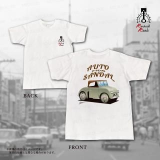 【激レア】旧車會Tシャツ 激レア車【 Revival Road 】オートサンダル_Tシャツ(MONO)