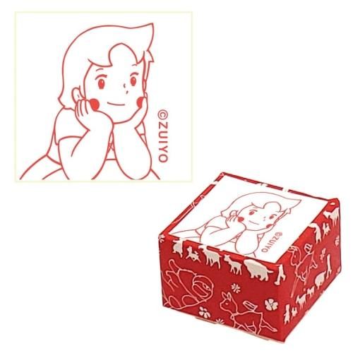 アートスタンプM ハイジほおづえ ハイジ アルプスの少女ハイジ グッズ