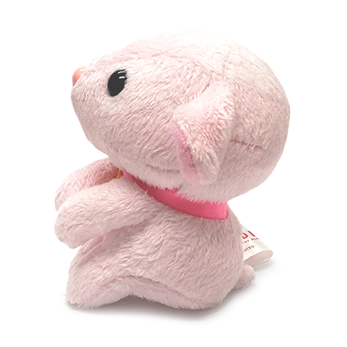 ぬいぐるみ おすわりユキちゃん(ピンク) - ハイジクラブ通販 ぬいぐるみ おすわりユキちゃん(ピンク) - ハイジクラブ通販