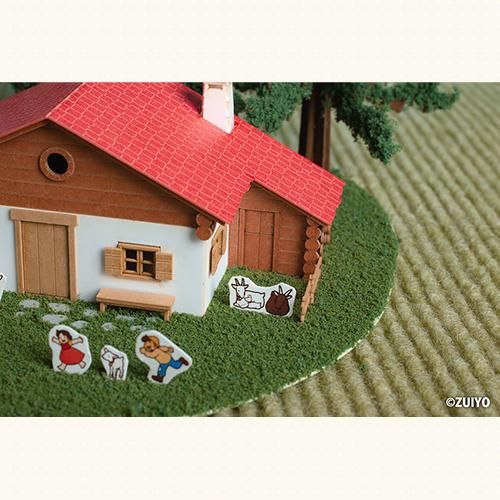 ハイジの家 (アルムの山小屋) 1/ 150スケール ペーパーキット ハイジの家 (アルムの山小屋) 1/ 150スケール ペーパーキット