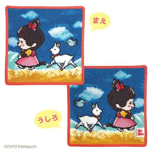たぬき 希少 × ハイジ モンチッチ］シェニール ハイジクラブ - ミニタオル 小物