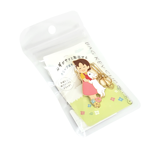 バッグキークリップ mini ハイジとユキちゃん - ハイジクラブ バッグキークリップ mini ハイジとユキちゃん - ハイジクラブ
