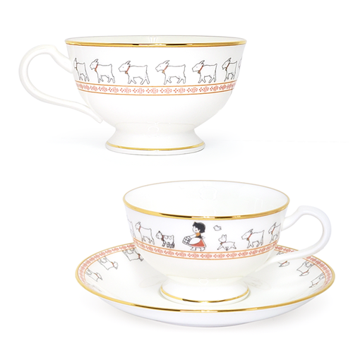 アニメ50周年】Noritake ノリタケ ティーセット (カップ アニメ50周年】Noritake ノリタケ ティーセット (カップ