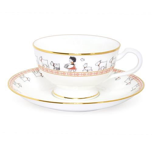 アニメ50周年】Noritake ノリタケ ティーセット (カップ アニメ50周年】Noritake ノリタケ ティーセット (カップ