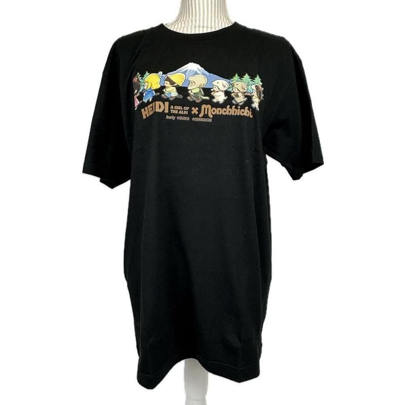 ‼️希少‼️台湾アイドルf4ペプシコラボ商品です、tシャツバッジカードなど希少品多数 ハイジ×モンチッチ Tシャツ（ハイキング柄） 全2色 ベージュ