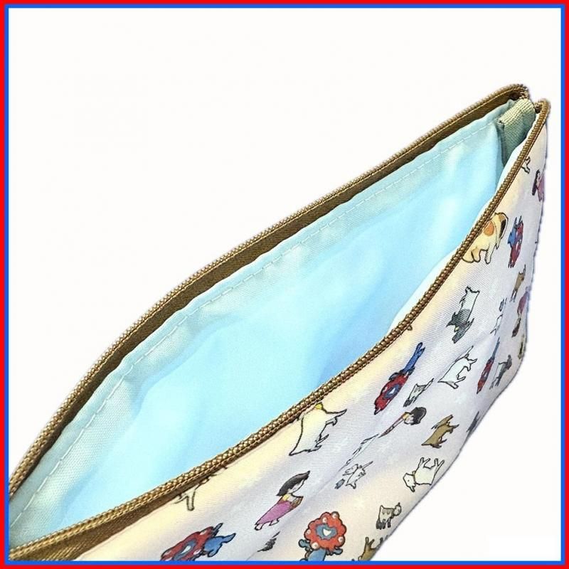 受注販売〉【アルプスの少女ハイジ ミャクミャク】舟形ポーチ