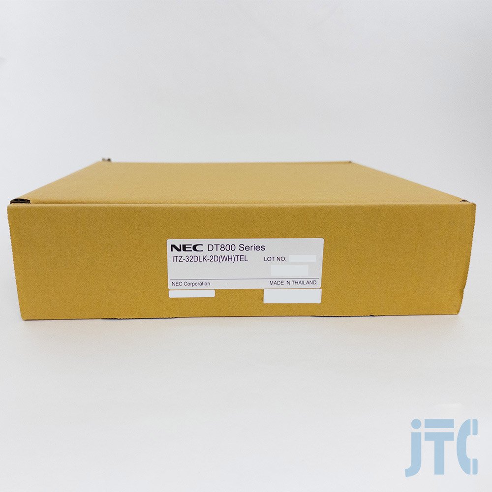 NEC ITZ-32DLK-2D WH DT800 32ボタン IP標準電話機 - オフィス用品一般