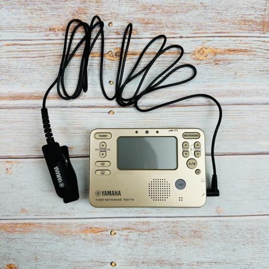 ヤマハ チューナーメトロノーム TDM-710GML マイクセット