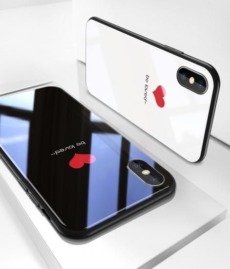 Ilover 携帯ケース 背面 ガラスケース かわいい Iphone8 ケース Iphonex Iphone7 アイフォンx アイフォン8 背面ガラス かわいい おしゃれ スマホケース Iphoneケース Galaxy人気スマホケース Xpeiaガラスカバー 名入れiphoneケースならfreely S Shop ブッテーロレザー