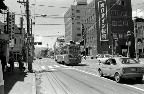 札幌市電 西八丁目-中央区役所間 1974年6月 - 神戸フォト