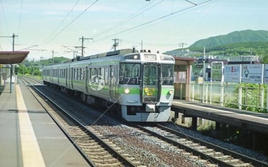 函館本線 稲穂 721系 快速マリンライナー 平成5年6月 - 神戸