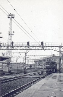 仙台駅 ED75電気機関車+客車 新幹線工事中 昭和52 1977