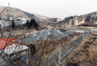 吾妻線 大前駅 国鉄 1983年1月