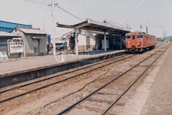 栃木県 烏山線 烏山駅 国鉄 昭和58年1983年 DC - 神戸フォト