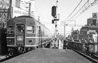 新橋駅通過 みずほ 昭和53 1978
