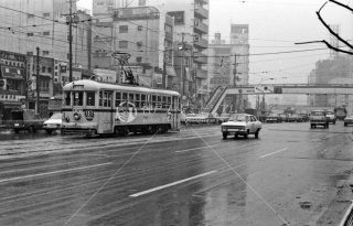 青山車庫-渋谷駅前間10系統 1968年2月
