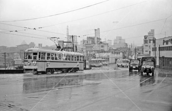 都電3系統 赤坂見附-若葉一丁目間 1963年9月頃 - 神戸フォトミュージアム