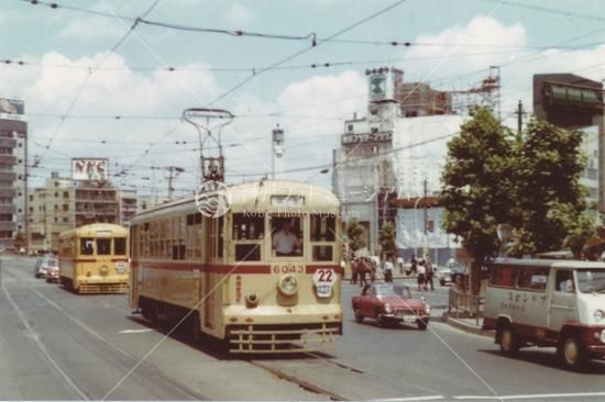 都電 人形町 6043 昭和42 1967 - 神戸フォトミュージアム 都電 人形町 6043 昭和42 1967 - 神戸フォトミュージアム