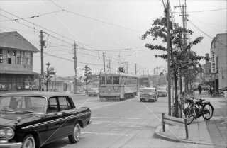 都電 都電 志村橋 41系統4065 1966年5月