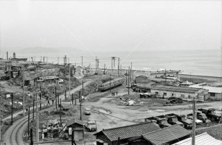江ノ島鎌倉観光 七里ヶ浜駅付近 1969年3月