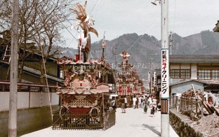 岐阜県古川町 飛騨古川祭 昭和41年 1966