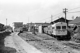 静岡鉄道 駿遠線 新藤枝駅構内 1969年10月