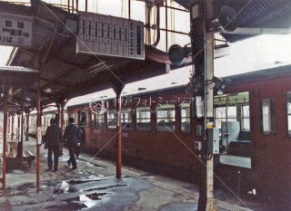 国鉄名松線 松坂駅 1984年 三重