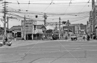 京阪電気鉄道 浜大津駅東口石山坂本線 1968年5月