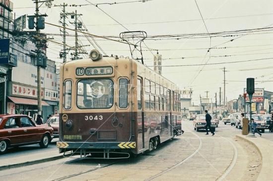 大阪市電 天神橋筋六丁目 1960年代 - 神戸フォトミュージアム