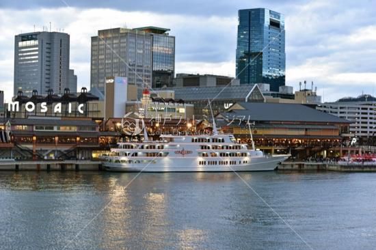 モザイク コンチェルト夕景 - 神戸フォトミュージアム
