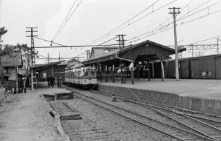下津井電鉄 茶屋町駅 1971年2月